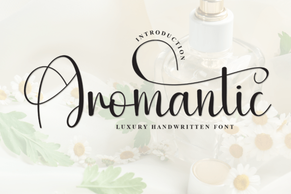 Aromantic: The Art of Poetic Luxury in Typography