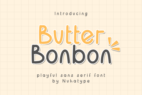 Butter Bonbon: A Minimalist Sans Serif for Authentic Design
