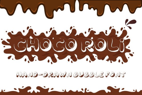 Choco Roli: A Playful Display Font for Sweet Designs