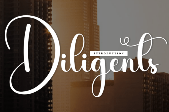 Diligents: A Handwritten Font for Authentic Design