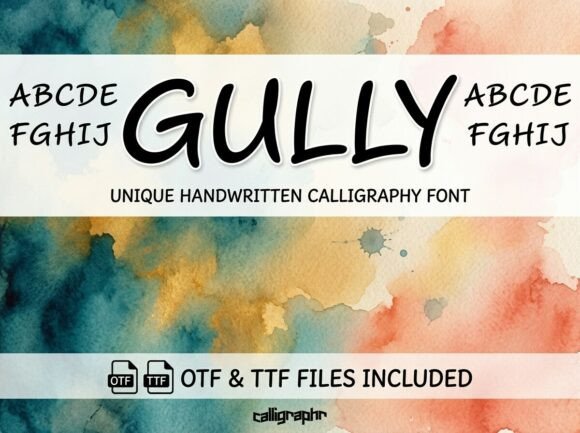 Gully: The Display Typeface for Unforgettable Impact
