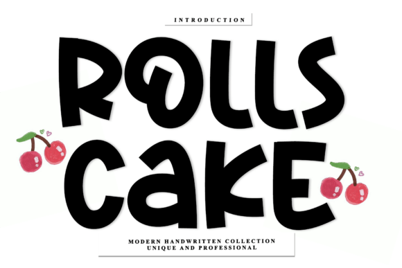 Rolls Cake: A Script Font with Artisanal Soul
