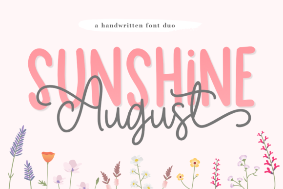 Sunshine August: A Warm, Modern Font for Your Brand