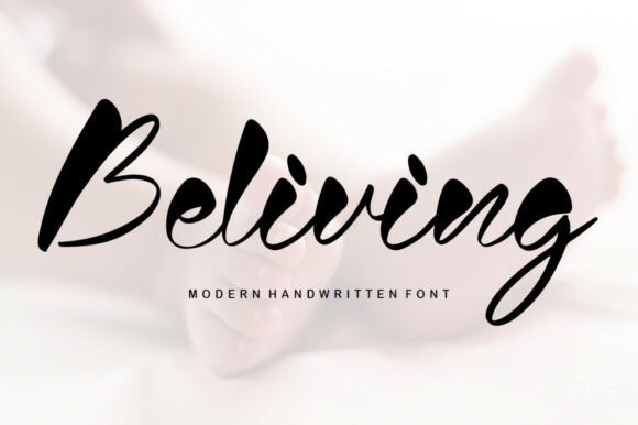 The Quiet Confidence of Beliving: A Font for Authentic Connection