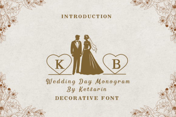 Wedding Day Monogram: A Personal Touch for Every Design