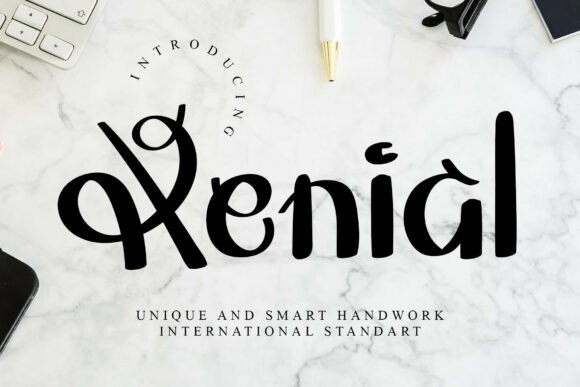 Xenial: A Handcrafted Font for Invitations and Branding